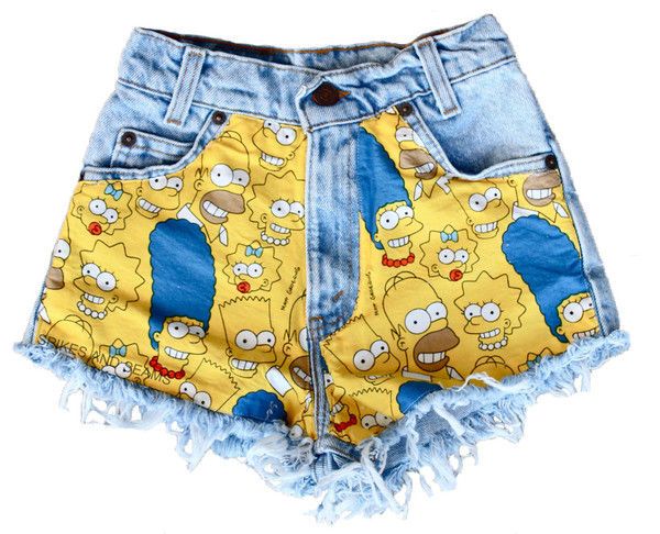 Iconic Cartoon Cutoffs