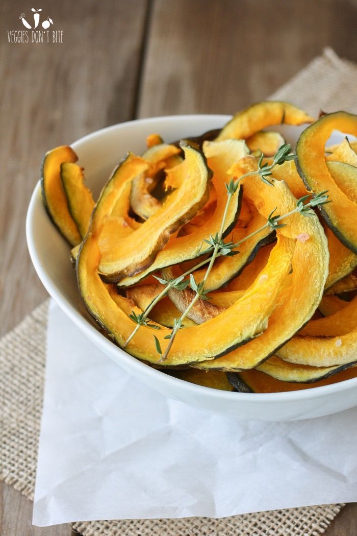 Sliced Squash Chips