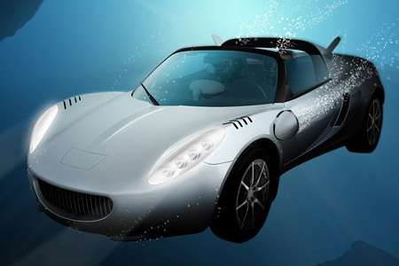 World's First REAL Diving Car