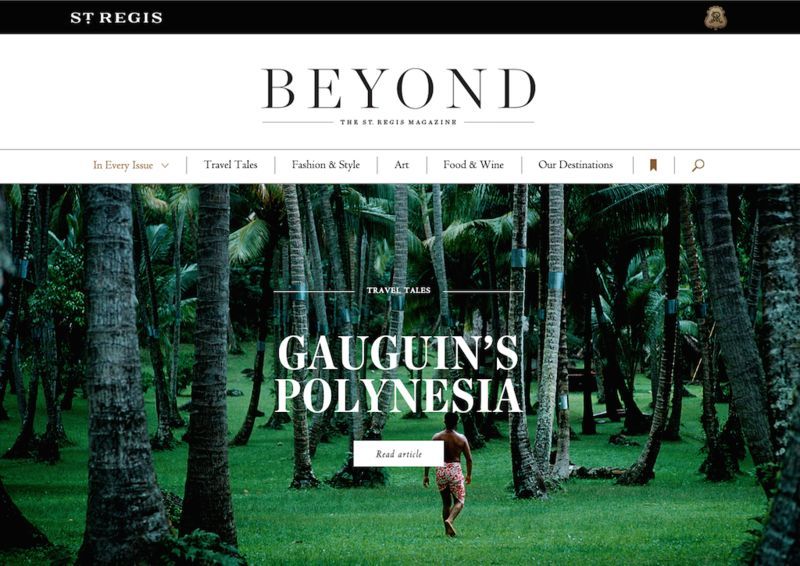 Longform Digital Travel Magazines