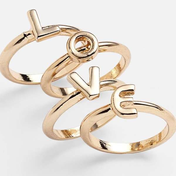 Lovely Stackable Rings
