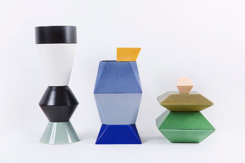 3D-Printed Stacking Ceramics