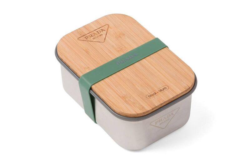 Prada × Black+Blum Collaboration Stainless Steel Sandwich Lunch Box