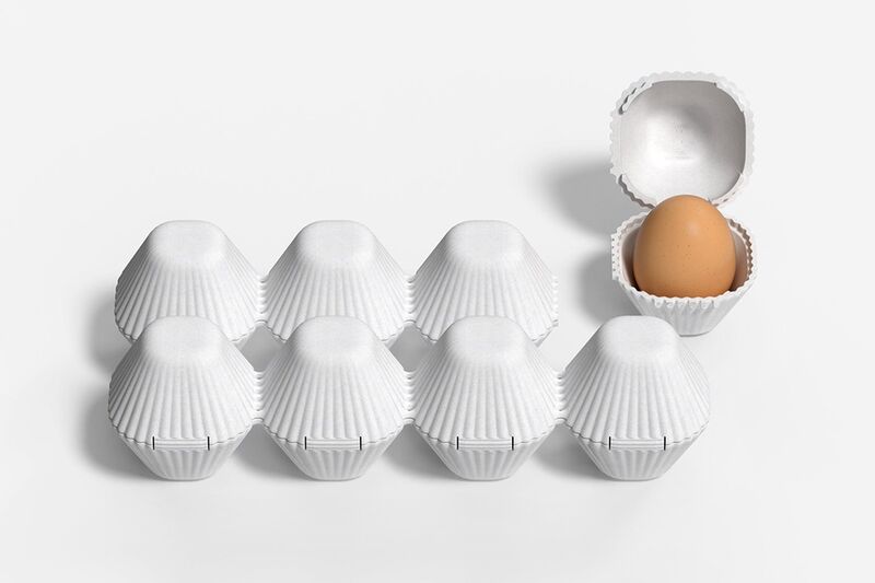 Paper-Made Egg Packaging