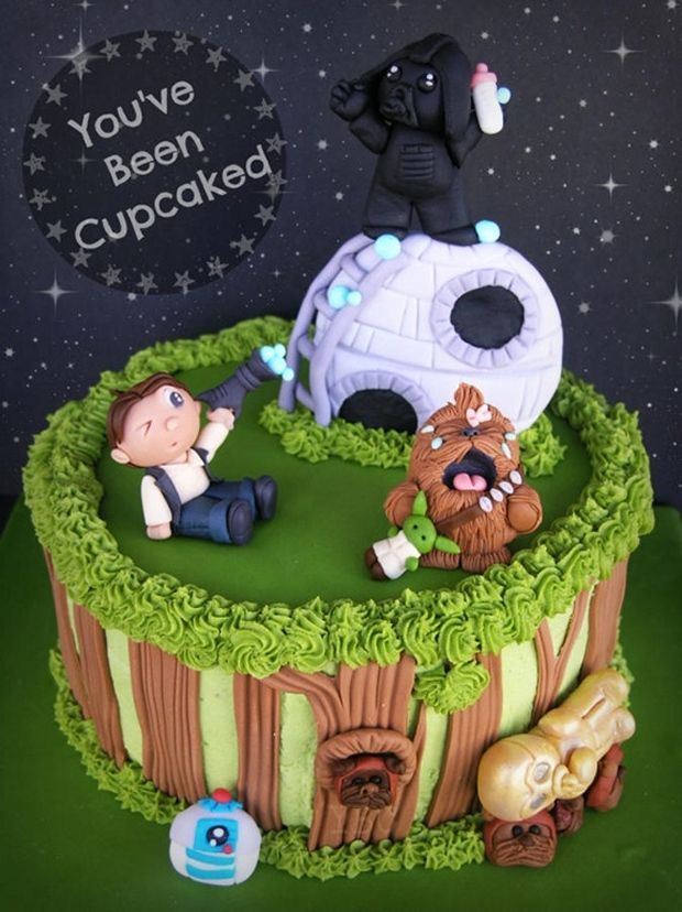 Galactic Cartoon Cakes