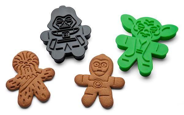 Sci-Fi Gingerbread Cookie Cutters