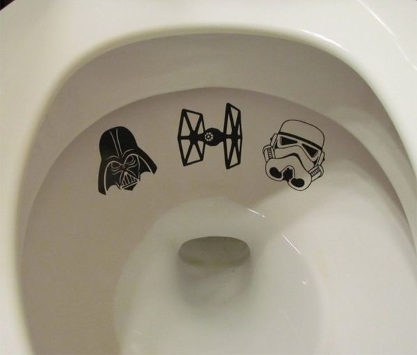 Sci-Fi Toilet Decals