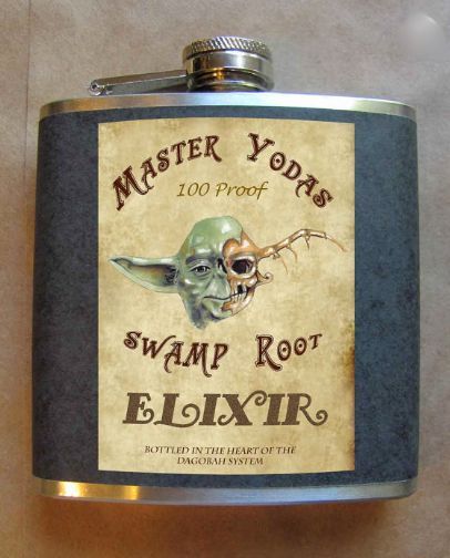 Alien Elixir Flasks