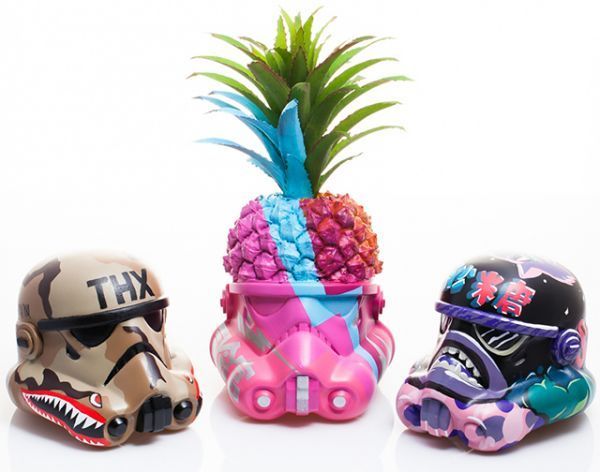 Artistic Stormtrooper Helmets