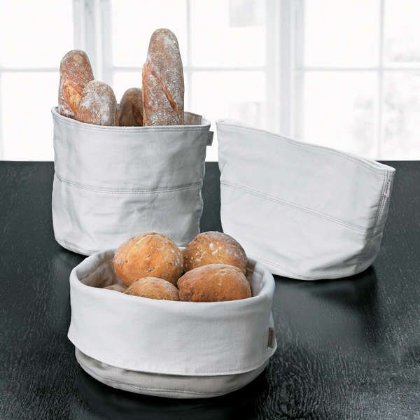 Stylishly Portable Bread Baskets