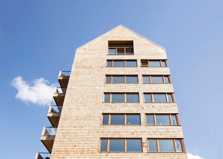 Towering Wooden Architecture