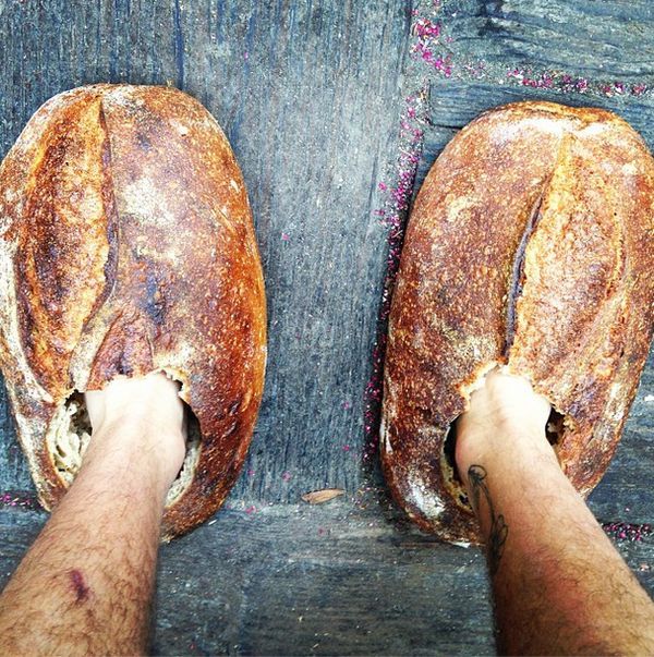 Literal Bread Loafers