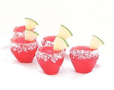 Booze-Infused Fruit Shooters