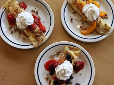 Hybrid Streusel Crepes