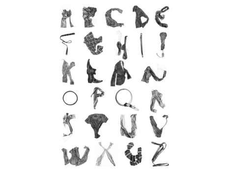 Fashion Apparel Alphabets