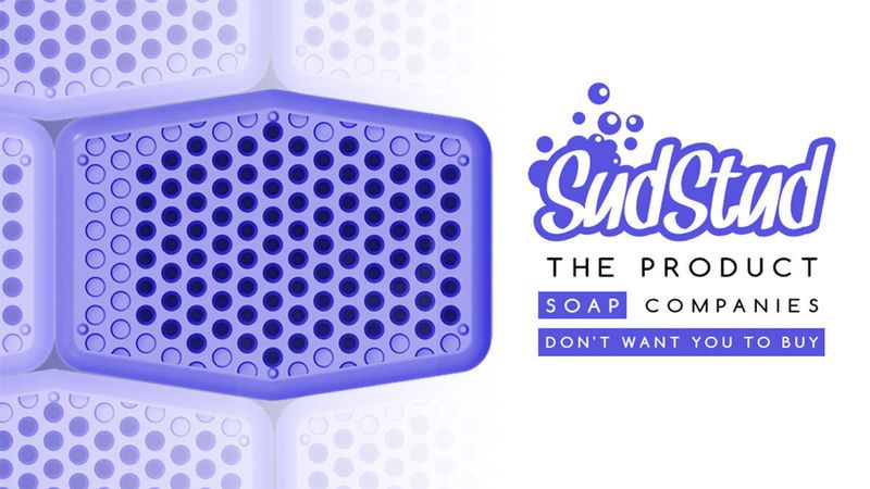 Sud Stud | Soap Saving Silicone Scrubber Green