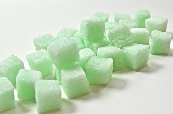 Refreshing Mint Sugar Cubes