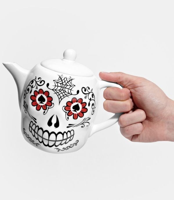 Spooky Skull Teapots