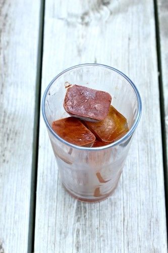 DIY Mocha Ice Cubes