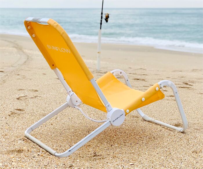 Minimalist Cannes Beach Chair Rental with Simple Decor