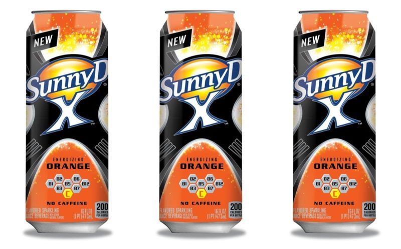 Iconic Orange Energy Drinks
