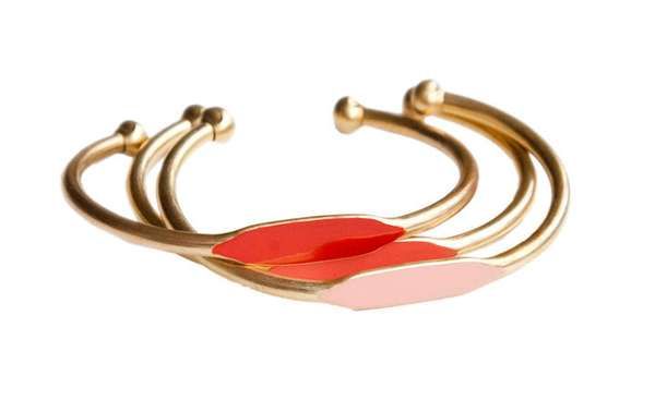 Ombre-Accented Bangles