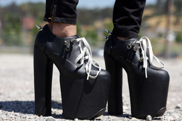 ultra high platform heels