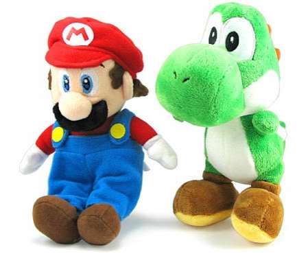 Rare mario plushies on sale