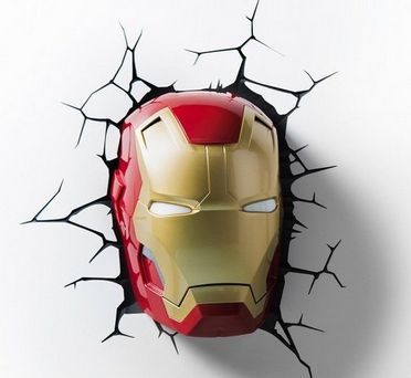 3D Superhero Night Lights