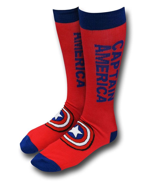 Patriotic Superhero Socks