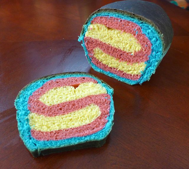 Colorful Superhero Bread