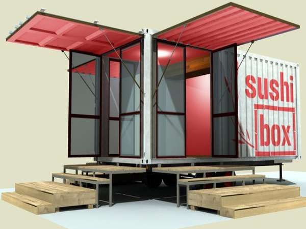 Shipping Container Sushi Joints