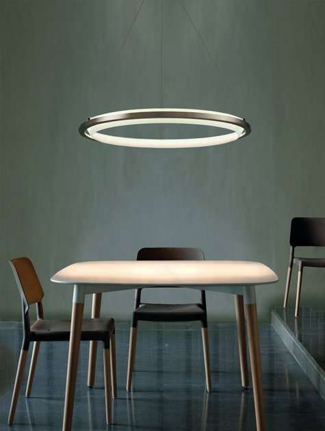 Suspended Halo Lights