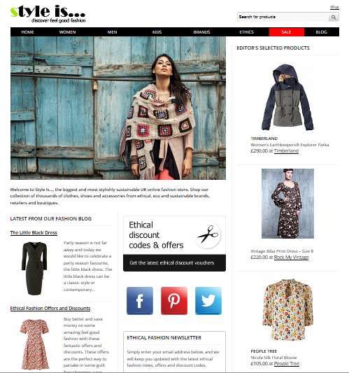Sustainable Fashion Search Engine