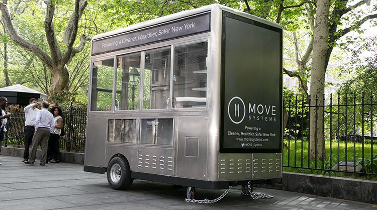 Solar-Powered Food Trucks