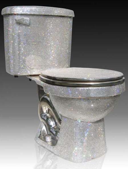 Bejeweled Toilets