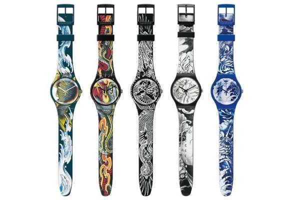 Body Ink-Inspired Timepieces