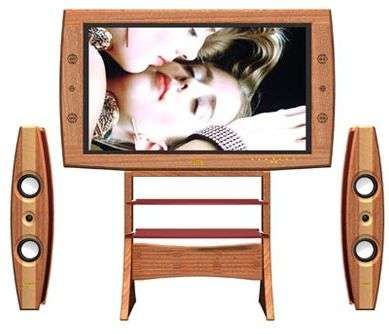 Natural Wood TV