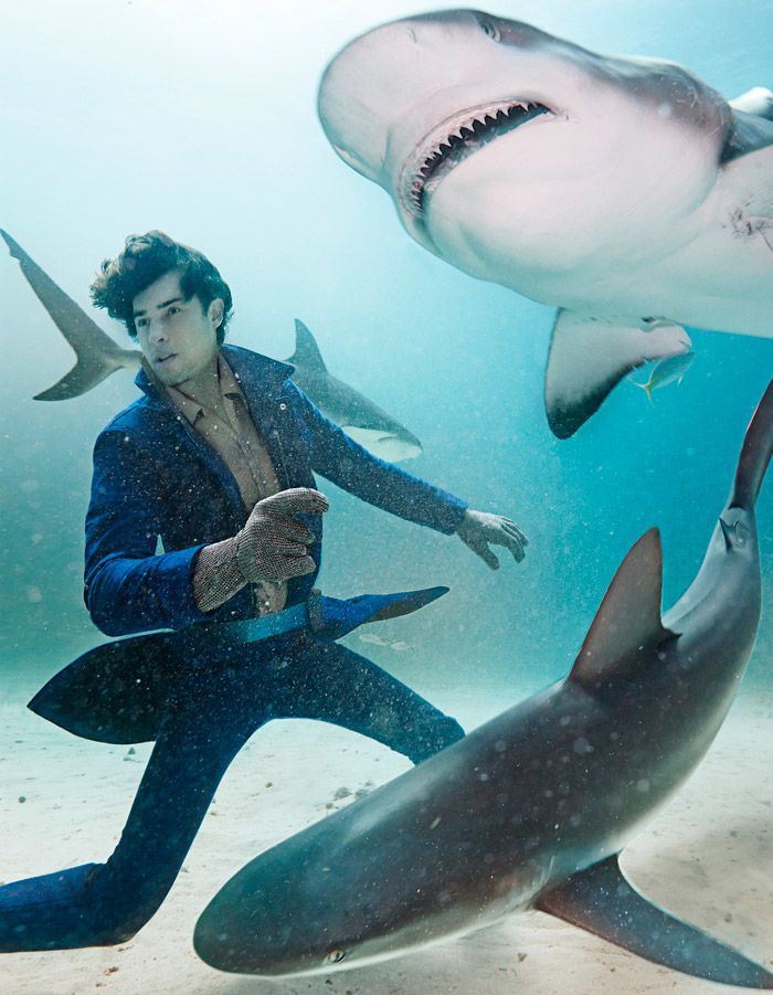 Shark Bait Menswear Editorials