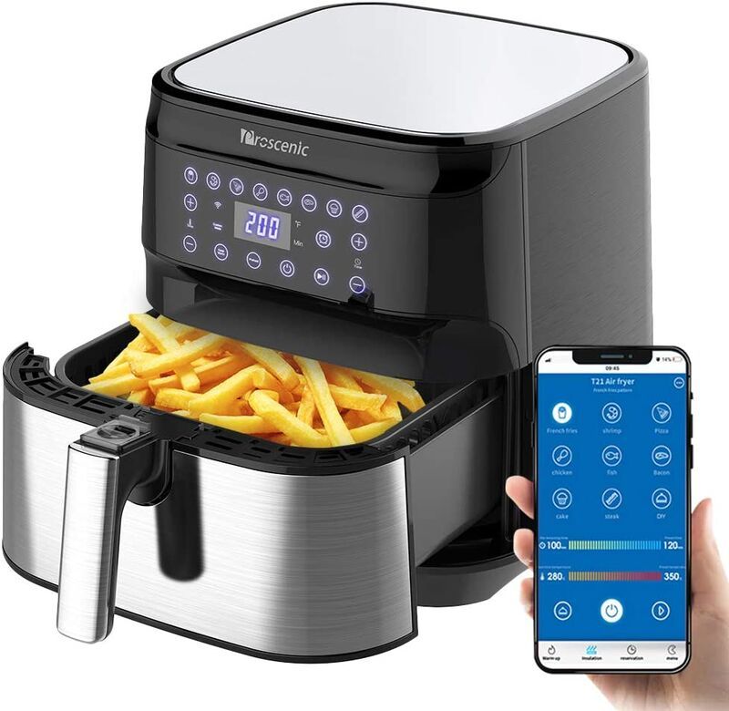 Voice-Controlled Air Fryers : T21 Smart Air Fryer