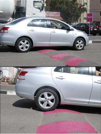 Pink Speed Bumps