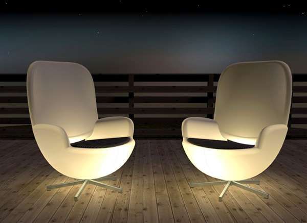 Sleek Illuminating Seats