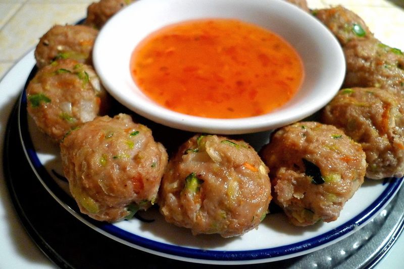 Thai Turkey Meatballs