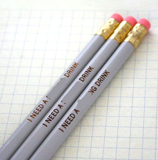 Potty-Mouthed Pencils