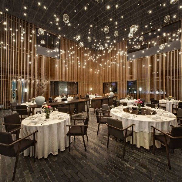 Incandescent Starry-Night Restaurants