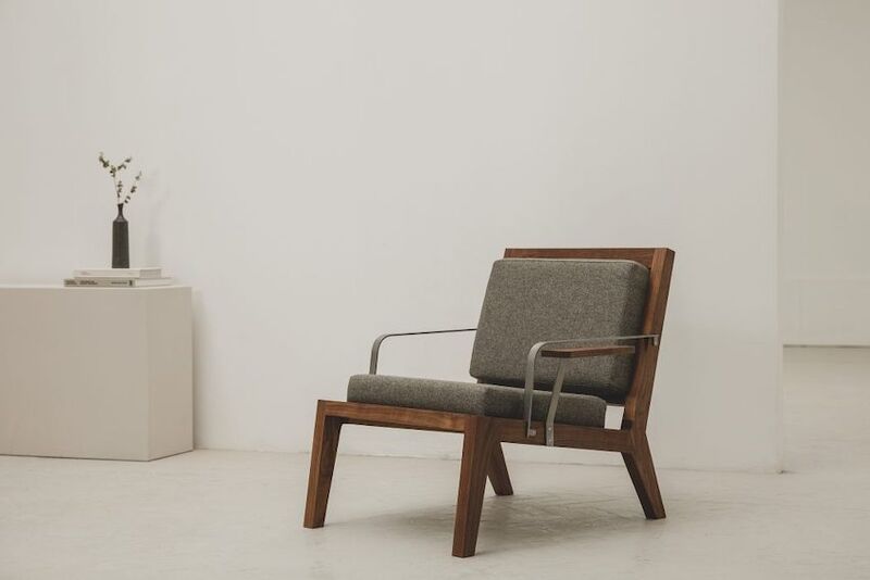 Minimalist Locally-Made Lounge Chairs : The Lounge Chair