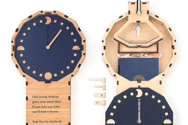 Book-Hiding Timepieces