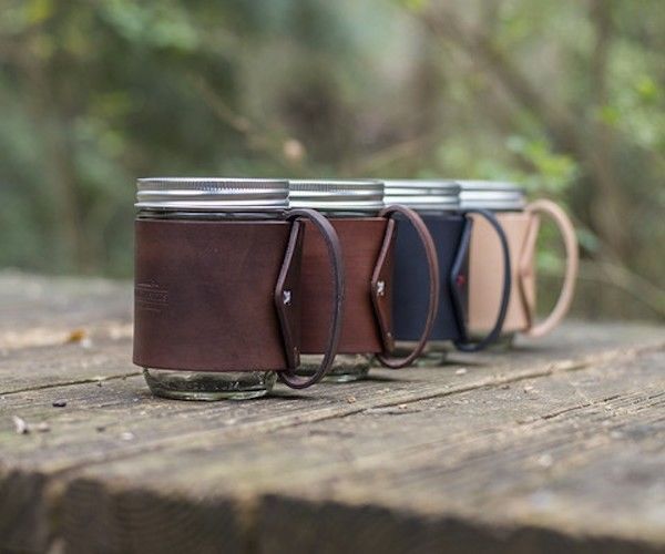 Mason Jar Travel Mugs