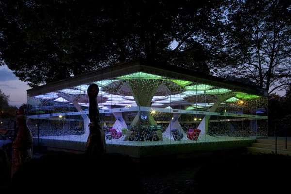 Psychedelic Temporary Pavilions