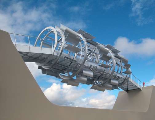 The Wind Tunnel Footbridge